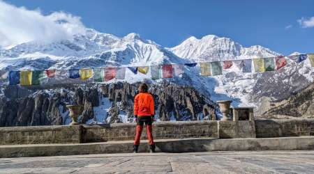 Annapurna Circuit Trek enorute Places Nepal 